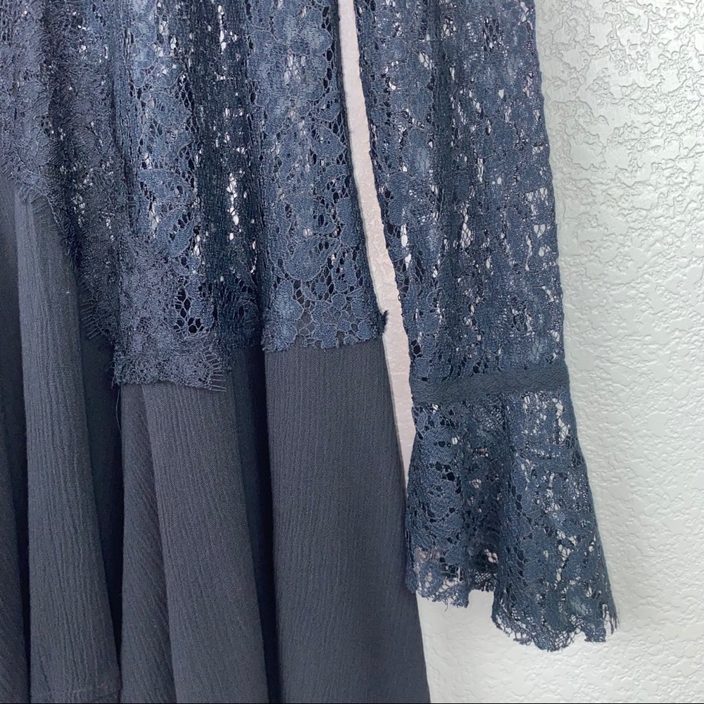 Free People Black Lace Dress - Picture 6 of 10